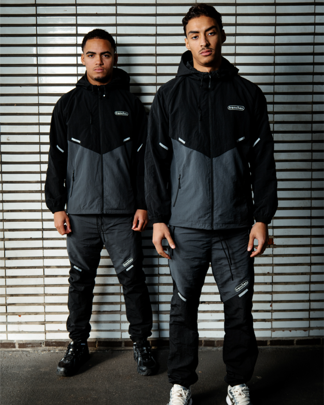 BLACK ACTIVEWEAR TRACKSUIT