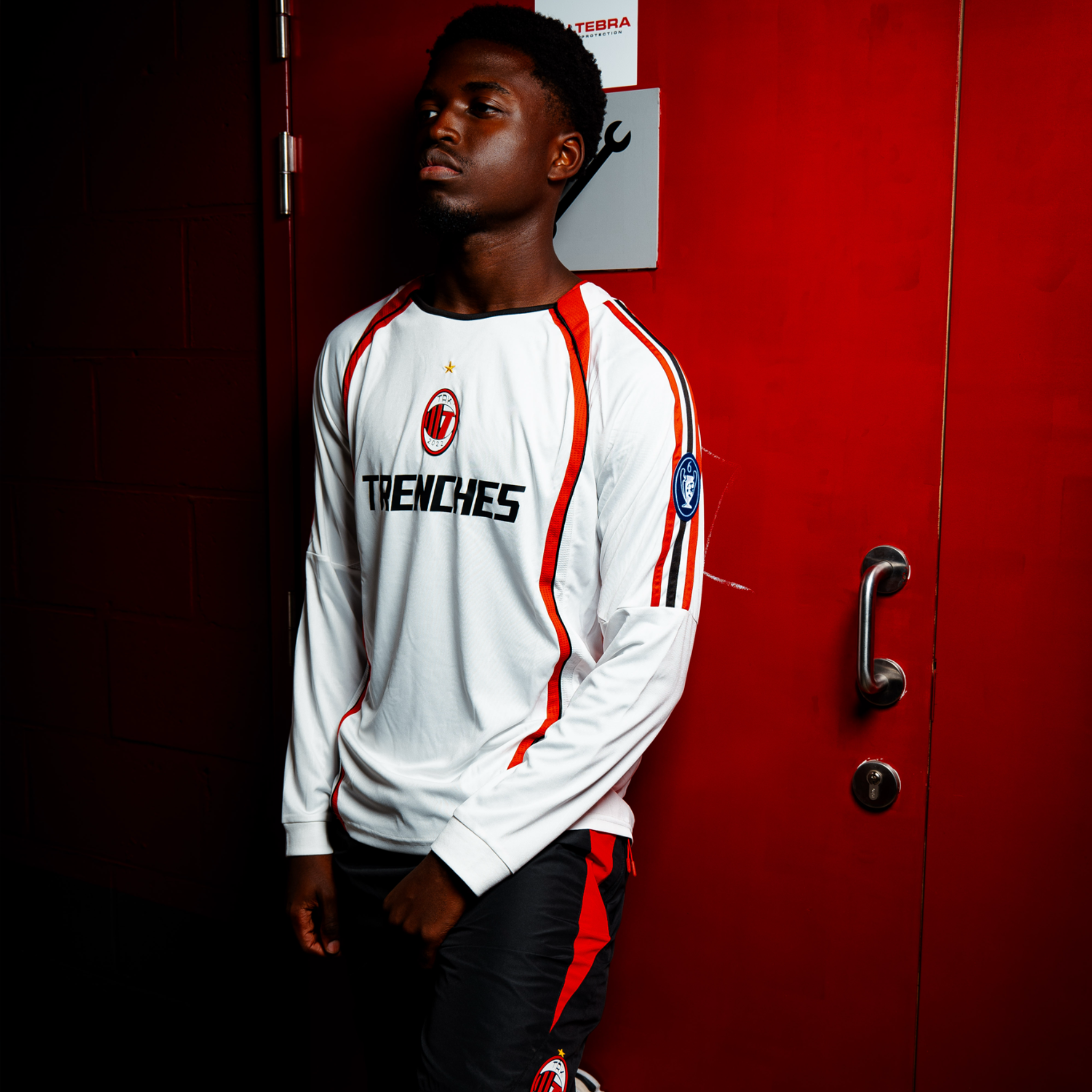 TRENCHES RETRO MILAN JERSEY