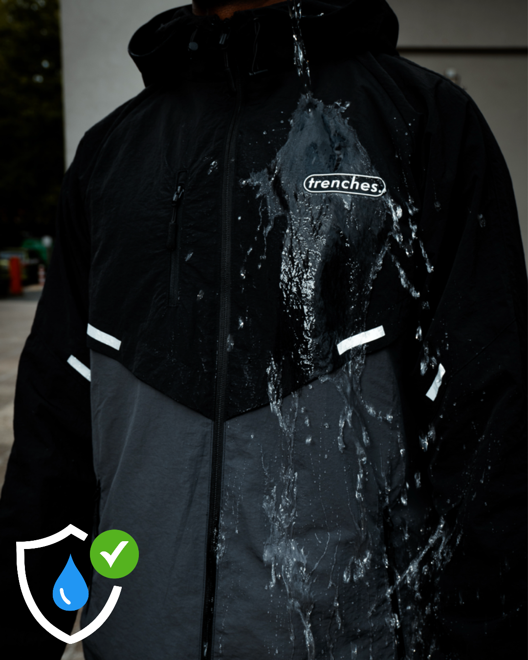 BLACK ACTIVEWEAR TRACKSUIT