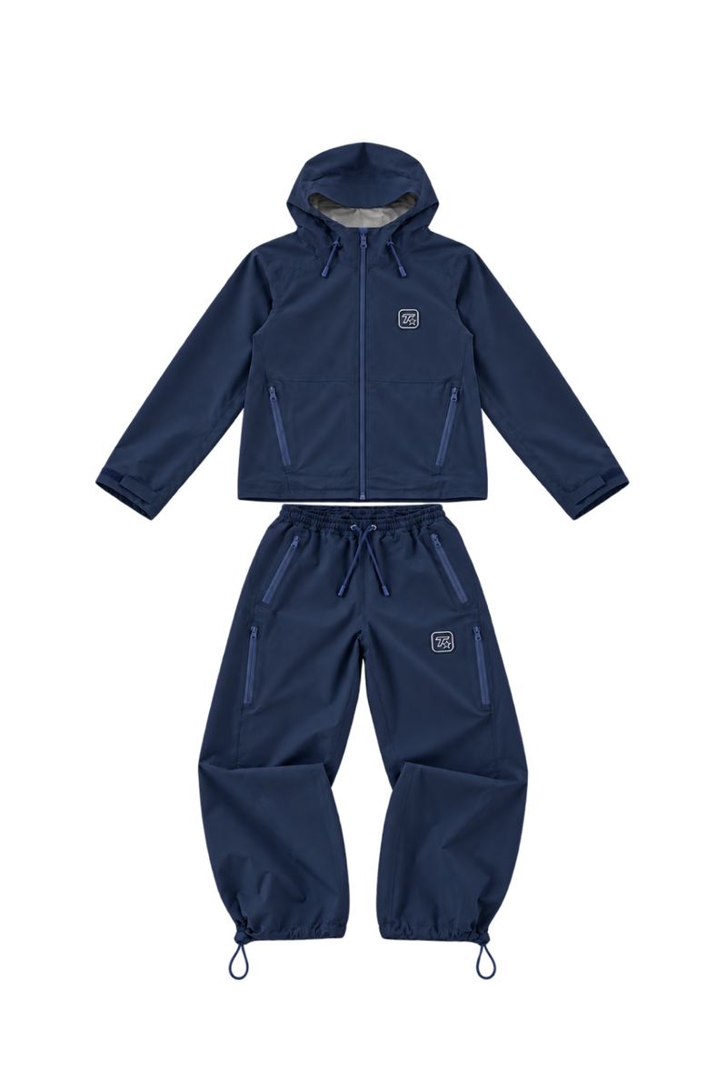 NAVY BLUE BASIC TRACKSUIT