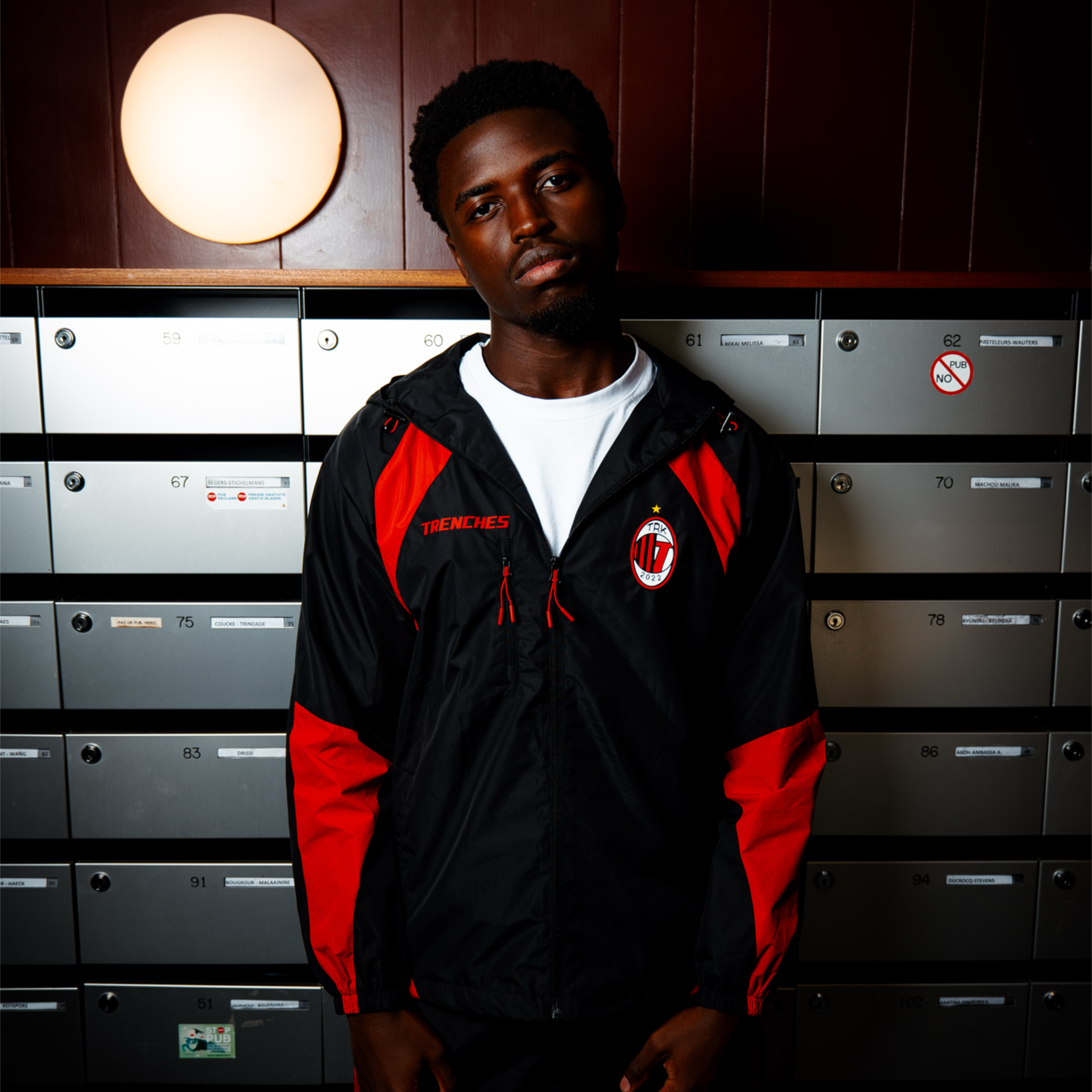 TRENCHES AC MILAN WINDBREAKER
