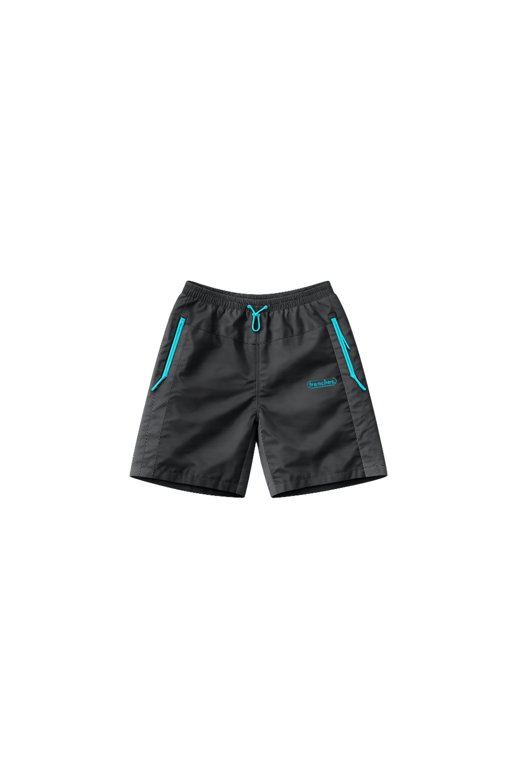 BLACK/BLUE TRC SHORTS