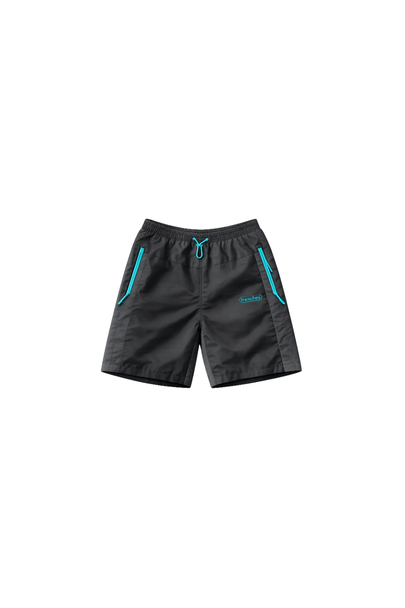 BLACK/BLUE TRC SHORTS