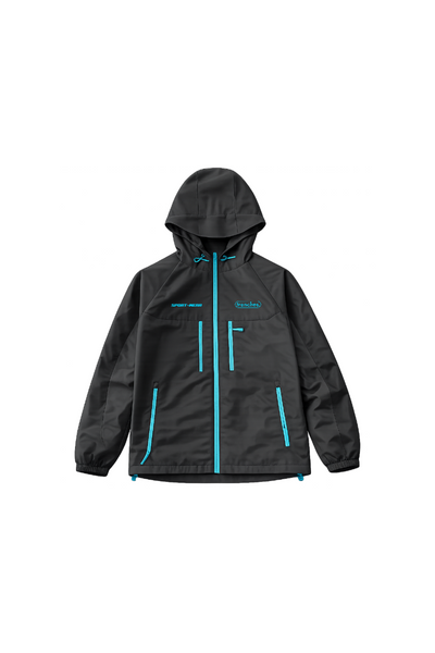BLACK/BLUE TRC WINDBREAKER