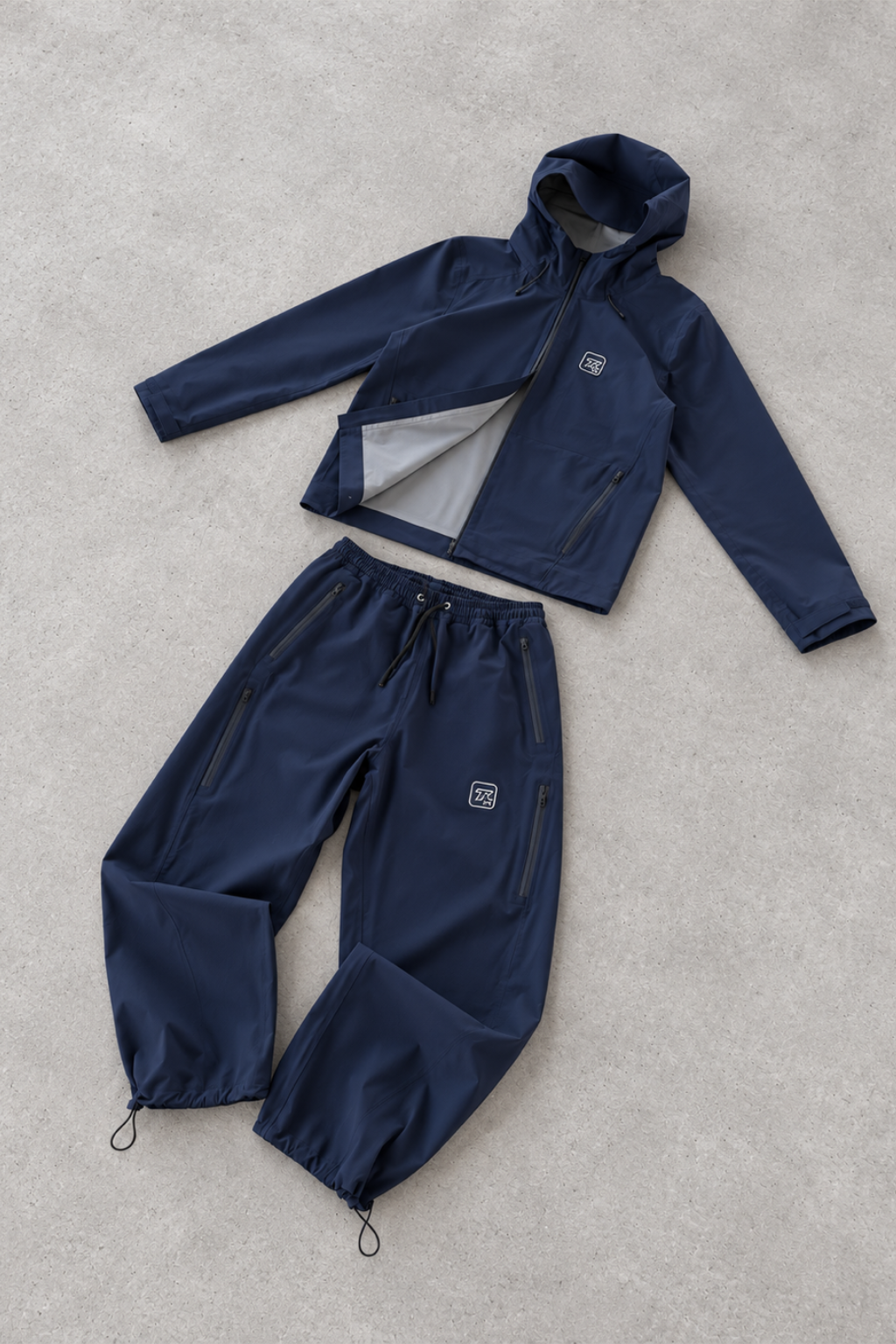 NAVY BLUE BASIC TRACKSUIT